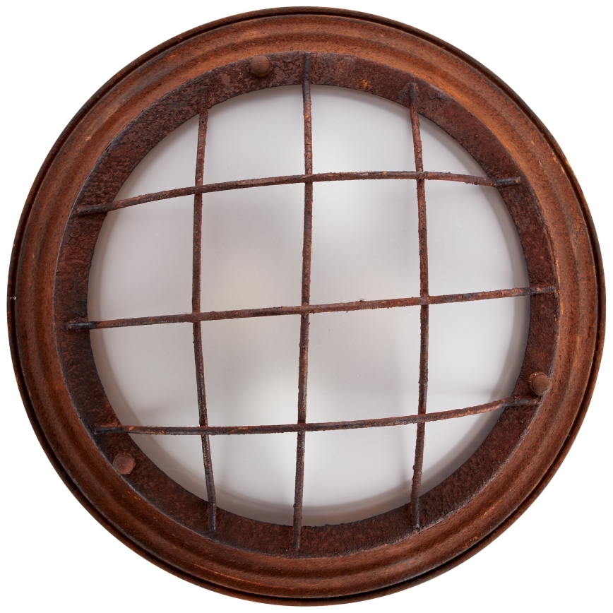 Brilliant - Plafoniera TYPHOON 2xE27/30W/230V rosso-marrone