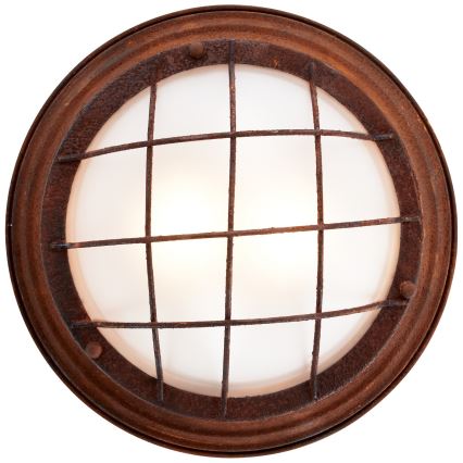 Brilliant - Plafoniera TYPHOON 2xE27/30W/230V rosso-marrone