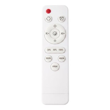 Brilliant - Telecomando BAARLO 2xAAA bianco