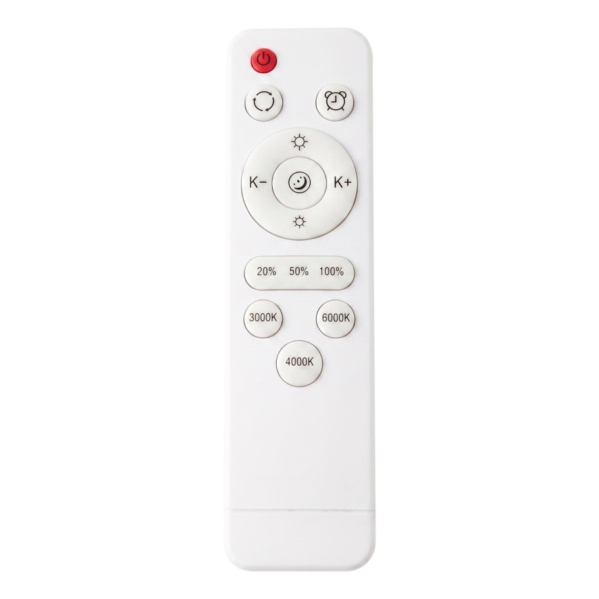 Brilliant - Telecomando BAARLO 2xAAA bianco