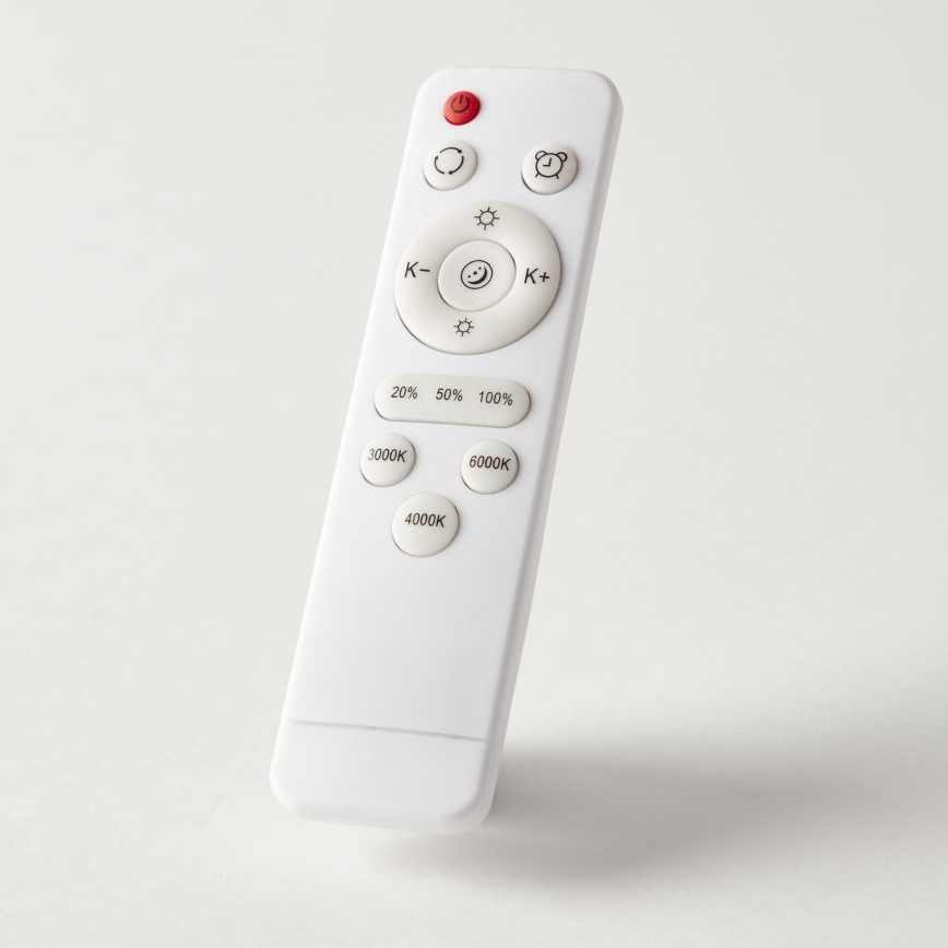 Brilliant - Telecomando BAARLO 2xAAA bianco