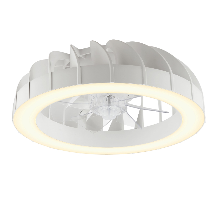 Brilliant - Ventilatore da soffitto dimmerabile LED RGBW con luce FANORA LED/30W/230V 2700-6500K diam. 46 cm bianco + telecomando