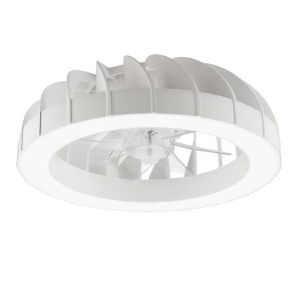 Brilliant - Ventilatore da soffitto dimmerabile LED RGBW con luce FANORA LED/30W/230V 2700-6500K diam. 46 cm bianco + telecomando