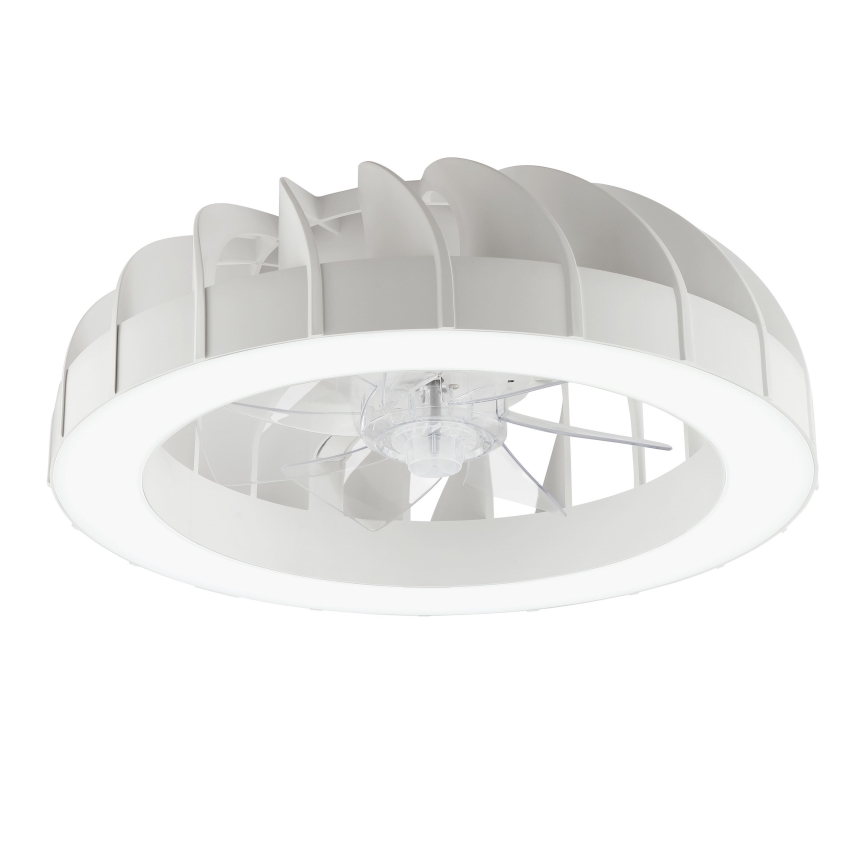 Brilliant - Ventilatore da soffitto dimmerabile LED RGBW con luce FANORA LED/30W/230V 2700-6500K diam. 46 cm bianco + telecomando