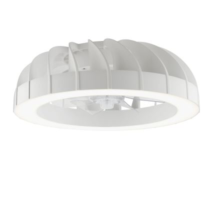 Brilliant - Ventilatore da soffitto dimmerabile LED RGBW con luce FANORA LED/30W/230V 2700-6500K diam. 46 cm bianco + telecomando