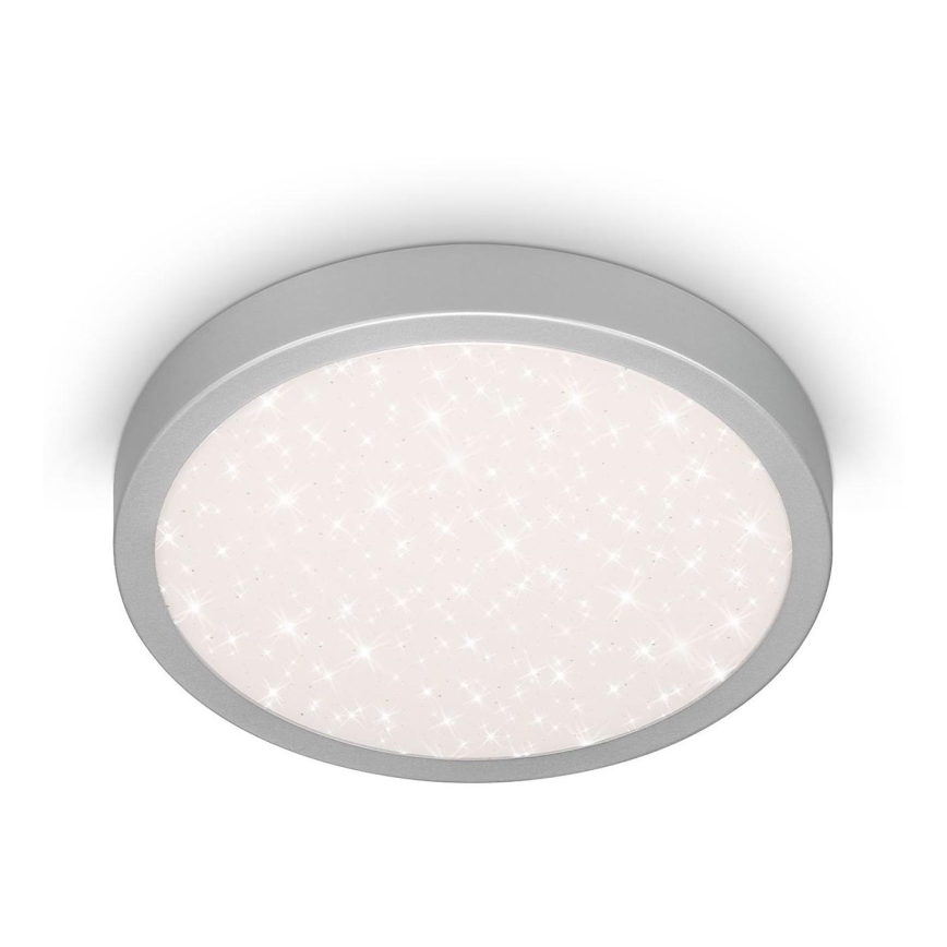 Brilo 3649-014 - Plafoniera LED da bagno RUNA LED/18,5W/230V IP44 argento