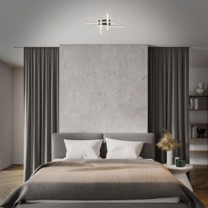 Brilo 3677-045 - Plafoniera LED/14,4W/230V nera