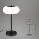 Brilo 7030-015 - Lampada da tavolo LED dimmerabile con funzione Touch VOCO LED/4,5W/230V nero