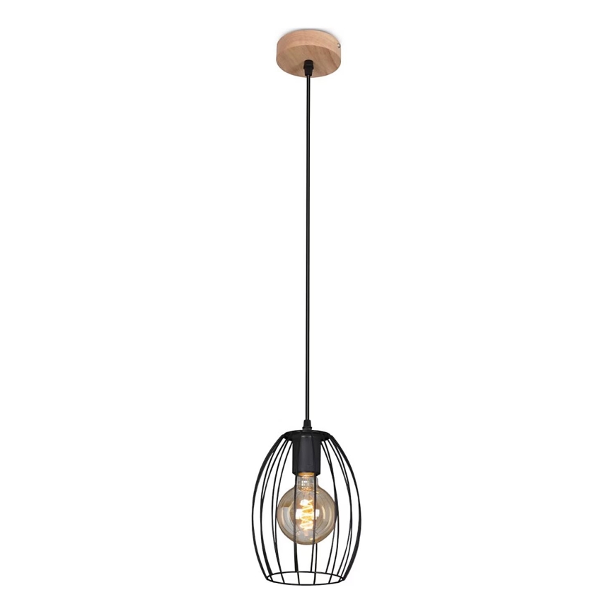 Brilo - Lampada a sospensione WAKTU con cavo 1xE27/60W/230V