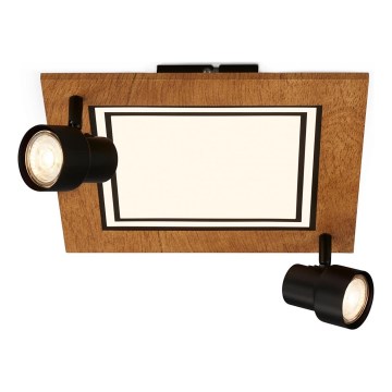 Brilo - Lampada da soffitto LED/12W/230V + 2xGU10/9W 3000K