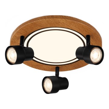 Brilo - Lampada da soffitto LED/12W/230V + 3xGU10/9W 3000K