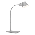 Brilo - Lampada da tavolo 1x E27/10W/230V cromo opaco
