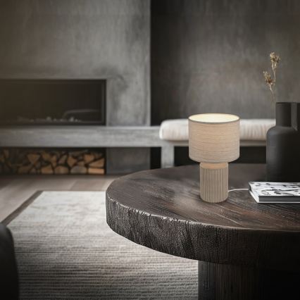 Brilo - Lampada da tavolo INO 1xE14/10W/230V marrone