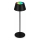 Brilo - Lampada da tavolo per esterni KIKI LED RGB dimmerabile, ricaricabile, a sfioramento, LED/2,6W/5V, IP44, 2600 mAh, nera