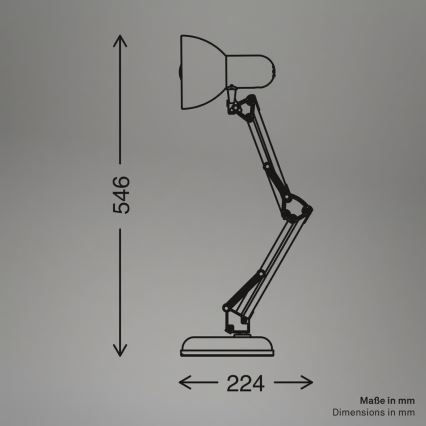 Brilo - Lampada da tavolo PIXA 1xE14/25W/230V beige