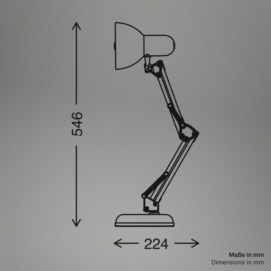 Brilo - Lampada da tavolo PIXA 1xE14/25W/230V beige