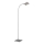 Brilo - Lampada da terra flessibile 1xE27/10W/230V argento
