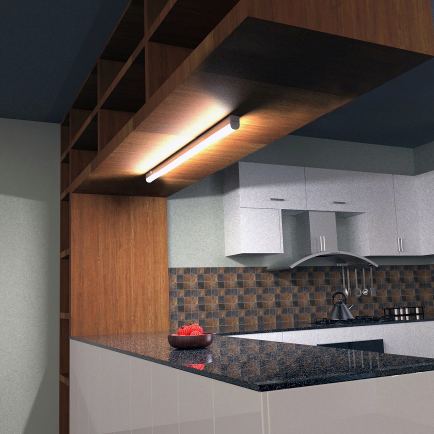 Brilo - Lampada LED sottopensile 8W, 230V, 4000K, 58,5 cm