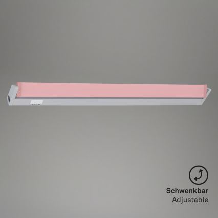 Brilo - Lampada sottopensile LED/6W/230V 2700/4000/6500K 54,5 cm argento