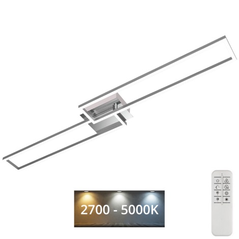 Brilo - Lampadario a plafone LED dimmerabile FRAME 2xLED/20W/230V 2700-5000K + telecomando