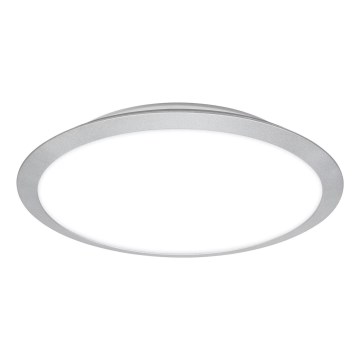 Brilo - LED Bagno Soffitto Lampada CTS LED/21W/230V 3000/4000K IP44 Ø 37 cm Matte cromo