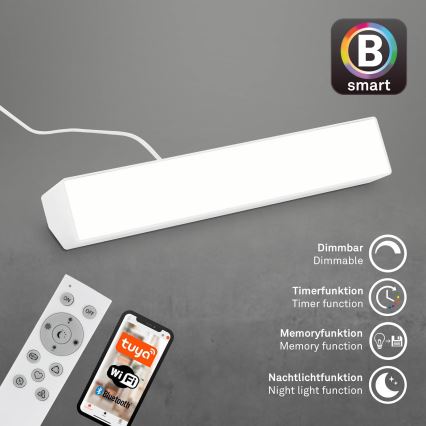 Brilo - LED RGBW Lampada da tavolo dimmerabile LED/9W/230V 3000-6500K Wi-Fi Tuya + telecomando