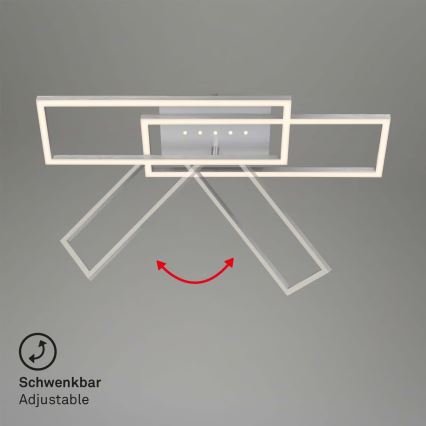 Brilo - Plafoniera LED dimmerabile/30W/230V/3000K cromo satinato