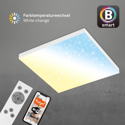 Brilo - Plafoniera LED dimmerabile FRAMELESS LED/24W/230V 3000-6500K Wi-Fi Tuya + telecomando