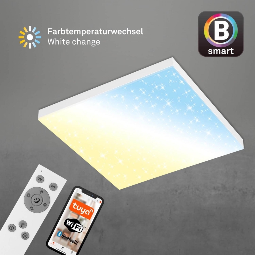 Brilo - Plafoniera LED dimmerabile FRAMELESS LED/24W/230V 3000-6500K Wi-Fi Tuya + telecomando