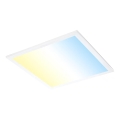 Brilo - Plafoniera LED dimmerabile LED/21W/230V 3000-6500K 38x38 cm bianco + telecomando