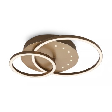 Brilo - Plafoniera LED dimmerabile LED/26W/230V 3000K marrone