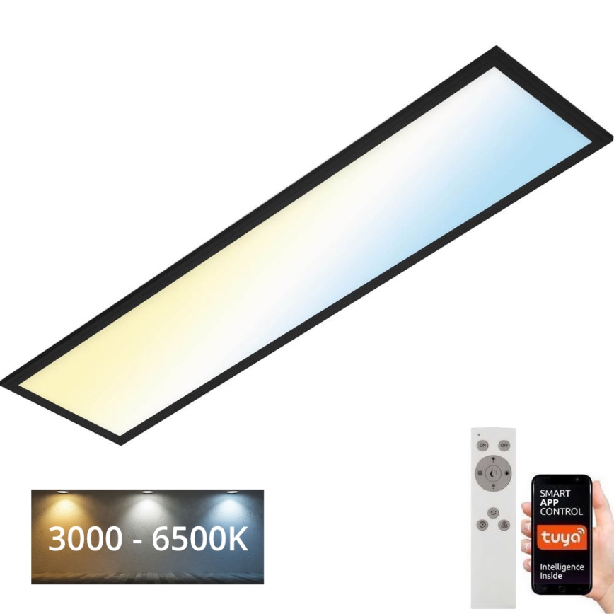 Brilo - Plafoniera LED dimmerabile PIATTO LED/28W/230V 3000-6500K Wi-Fi Tuya + telecomando