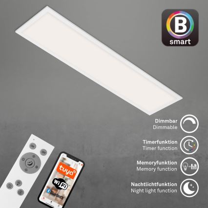 Brilo - Plafoniera LED dimmerabile PIATTO LED/28W/230V 3000-6500K Wi-Fi Tuya + telecomando