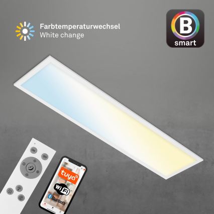 Brilo - Plafoniera LED dimmerabile PIATTO LED/28W/230V 3000-6500K Wi-Fi Tuya + telecomando