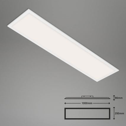 Brilo - Plafoniera LED dimmerabile PIATTO LED/28W/230V 3000-6500K Wi-Fi Tuya + telecomando