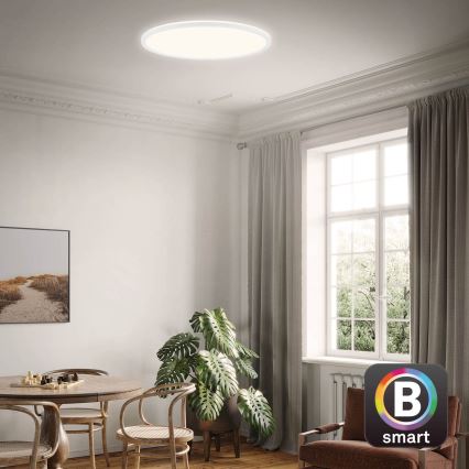 Brilo - Plafoniera LED dimmerabile SLIM LED/22W/230V 2700-6500K Wi-Fi Tuya + telecomando