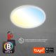 Brilo - Plafoniera LED dimmerabile SLIM LED/22W/230V 2700-6500K Wi-Fi Tuya + telecomando