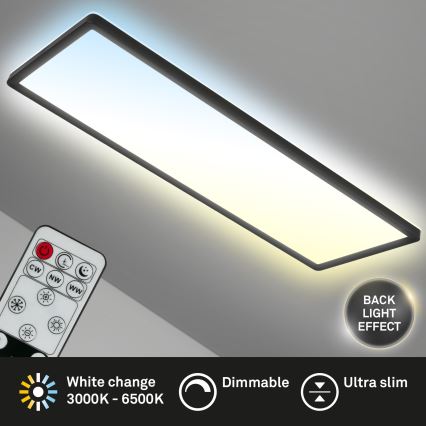 Brilo - Plafoniera LED dimmerabile SLIM LED/23W/230V 2700-6500K + telecomando