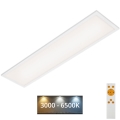 Brilo - Plafoniera LED dimmerabile SLIM LED/24W/230V 3000-6500K 100x25 cm + telecomando