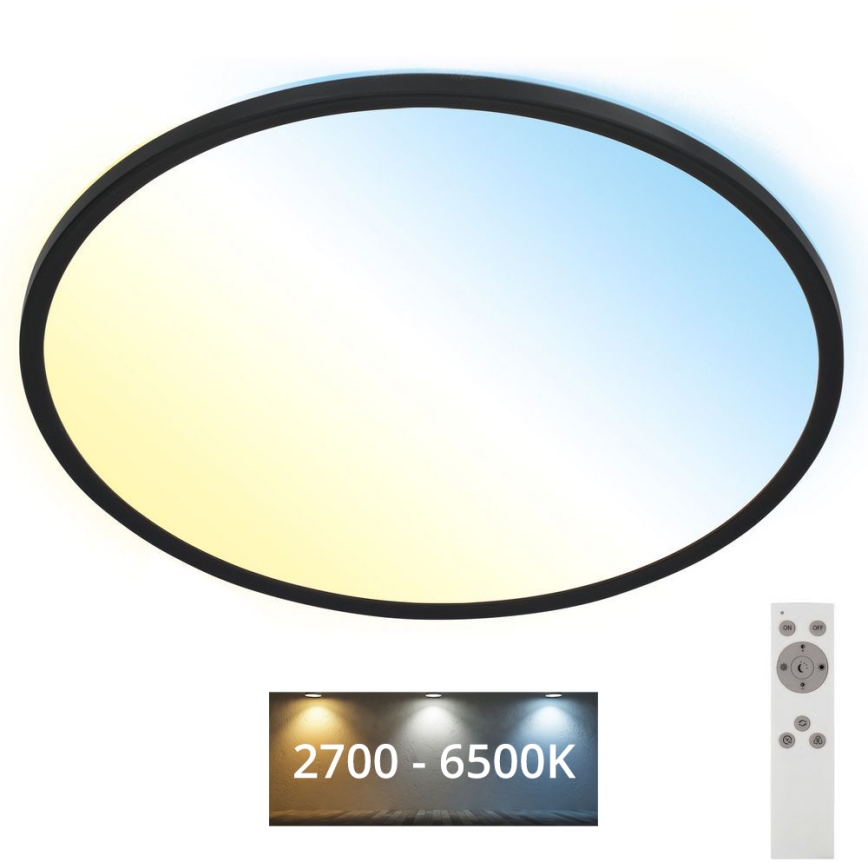 Brilo - Plafoniera LED dimmerabile SLIM LED/31W/230V 2700-6500K + telecomando