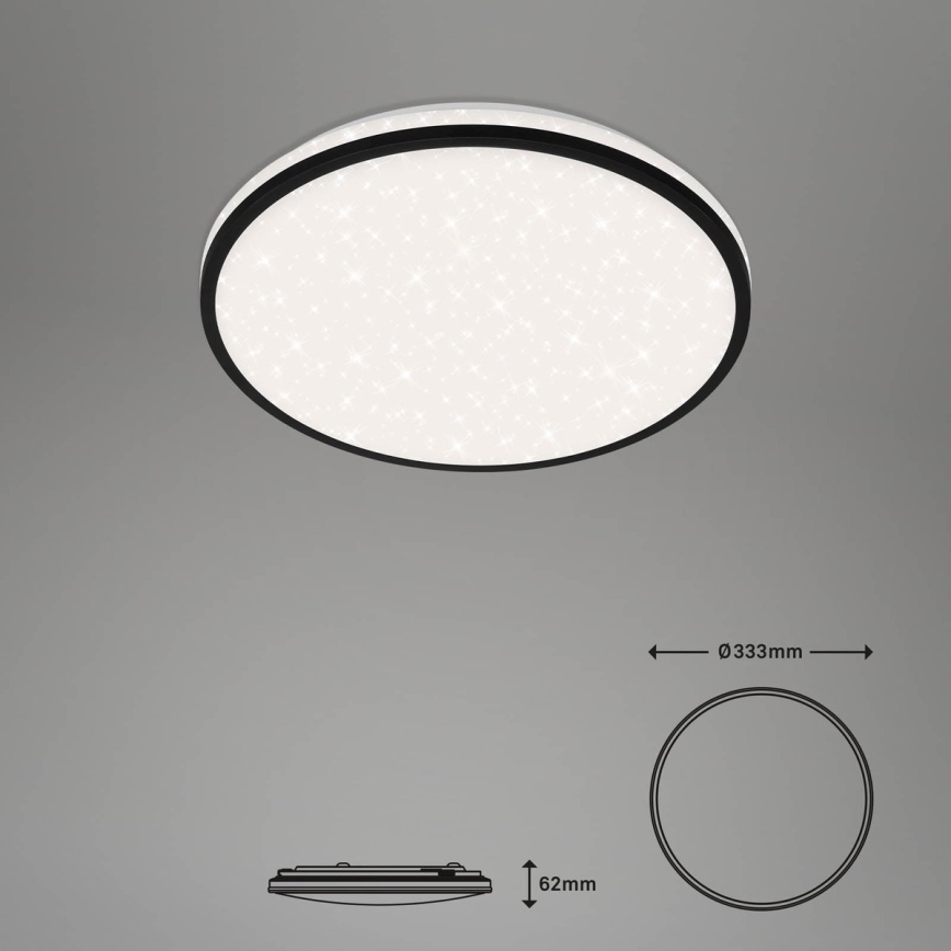 Brilo - Plafoniera LED dimmerabile STARRY SKY LED/24W/230V 3000-6500K Wi-Fi Tuya + telecomando