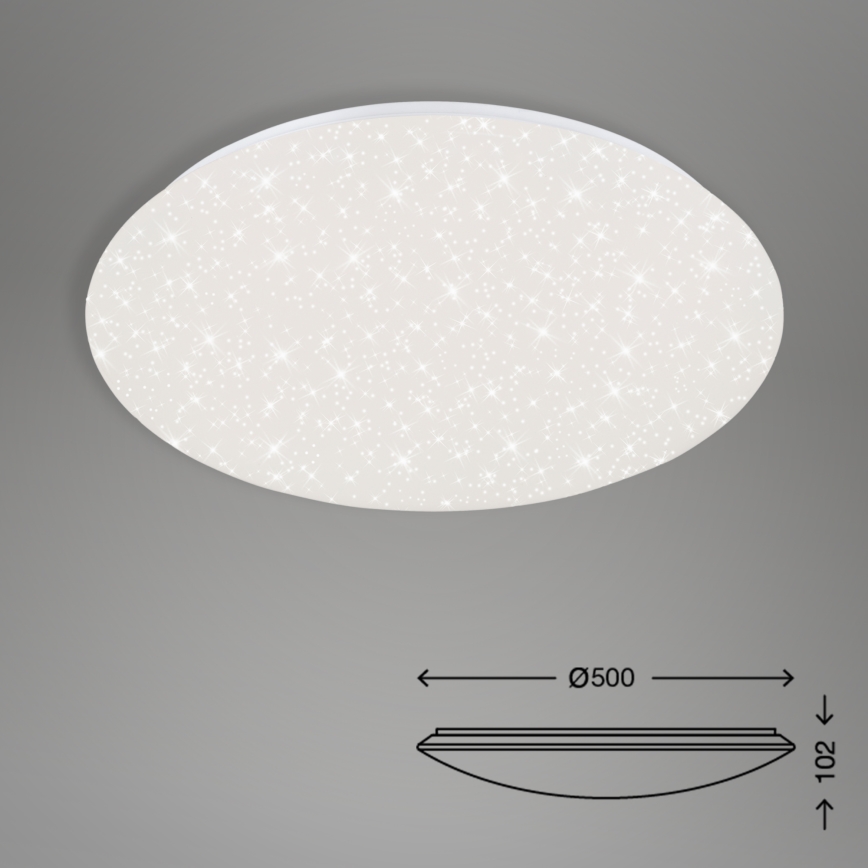 Brilo - Plafoniera LED dimmerabile STARRY SKY LED/40W/230V 3000-6000K + telecomando