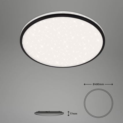 Brilo - Plafoniera LED dimmerabile STARRY SKY LED/42W/230V 3000-6500K Wi-Fi Tuya + telecomando