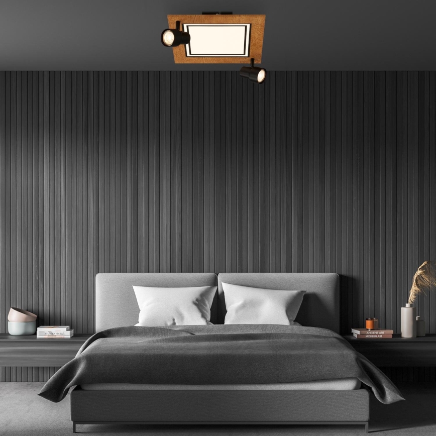 Brilo - Plafoniera LED LED/12W/230V + 2xGU10/9W 3000K