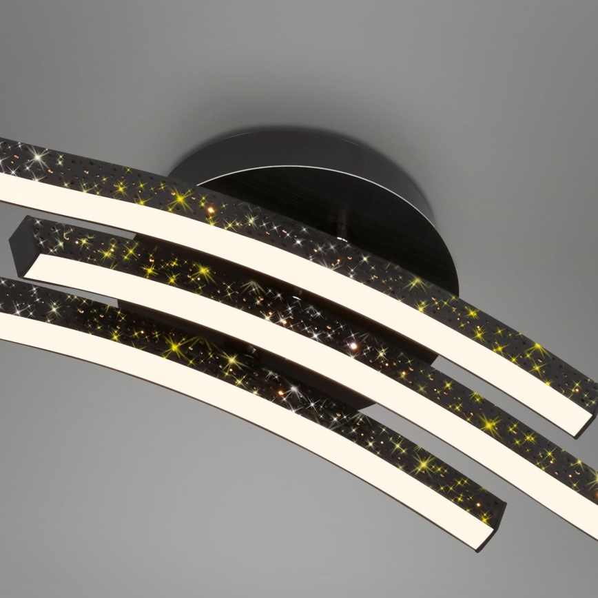 Brilo - Plafoniera LED LED/19W/230V 3000K nero
