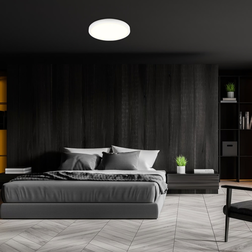 Brilo - Plafoniera LED RGBW dimmerabile LED/20W/230V 2200-6500K Wi-Fi Tuya diam. 27 cm