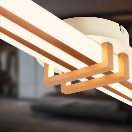 Brilo - Plafoniera LED TINKA LED/30W/230V 3000K ramata