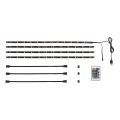 Brilo - Striscia LED RGBW dimmerabile per TV 3m LED/2,5W/USB + telecomando