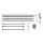 Brilo - Striscia LED RGBW dimmerabile per TV 3m LED/2,5W/USB + telecomando