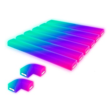 Brilo - Striscia luminosa dimmerabile LED RGBIC Smart LED/24W/230V Wi-Fi Tuya